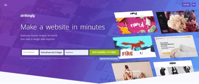 Strikingly 網站架設平台 Strikingly 網站架設平台